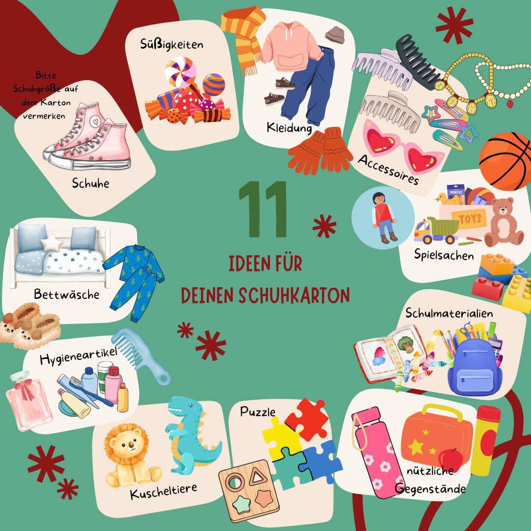 11 Ideen für deinen Schuhkarton